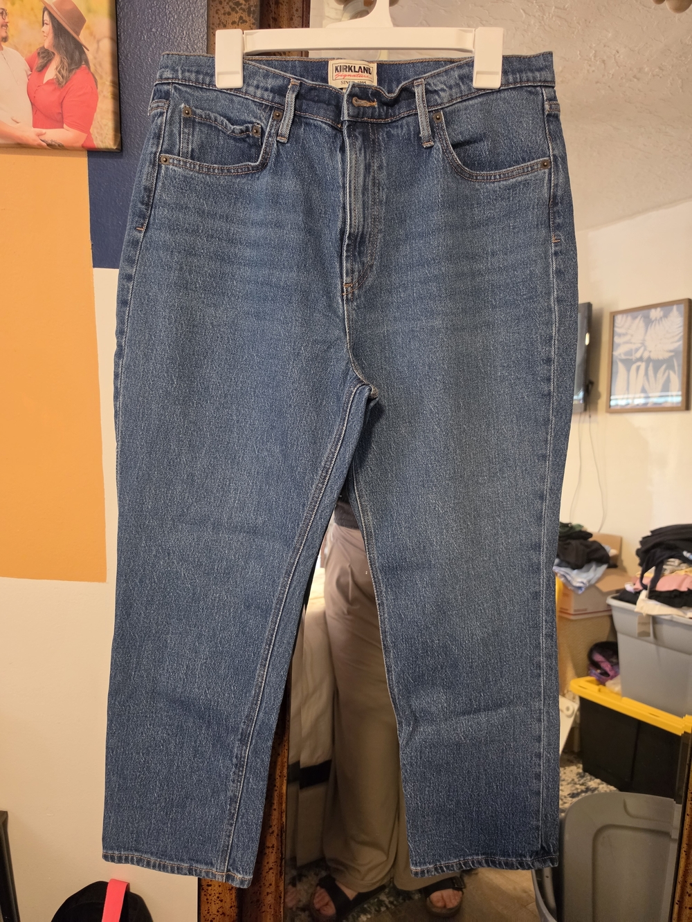Kirkland Signature Classic Blue Straight-Leg Jeans